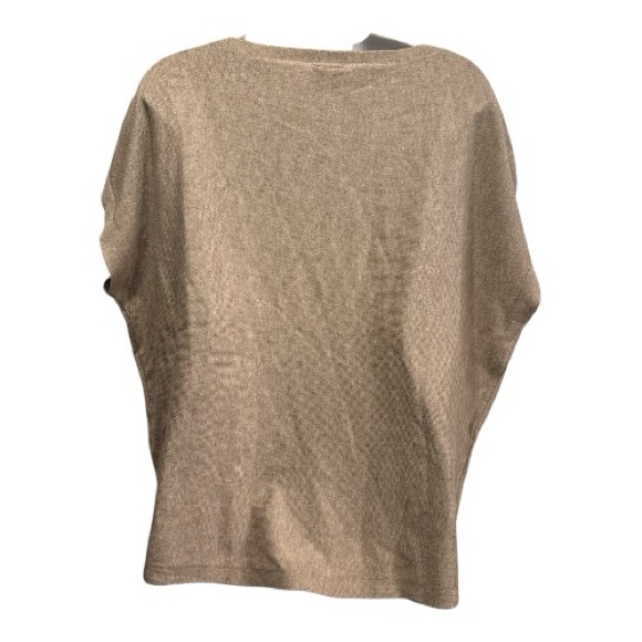 Aaeda Tan Sweater with Dragonfly Design. Sleeveless size XL - Picture 3 of 9